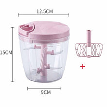 Load image into Gallery viewer, Manual Fruit Vegetable Chopper
