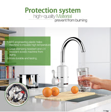 Load image into Gallery viewer, instant electric water heater kitchen tap faucet