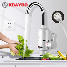 Load image into Gallery viewer, instant electric water heater kitchen tap faucet